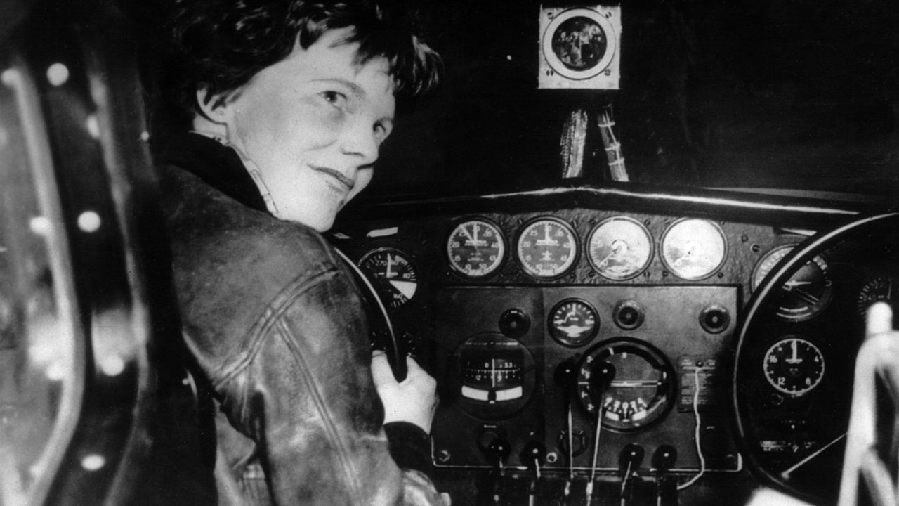 Amelia Earhart was the first woman to fly across the Atlantic solo.