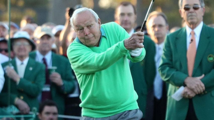 arnold palmer masters tee shot