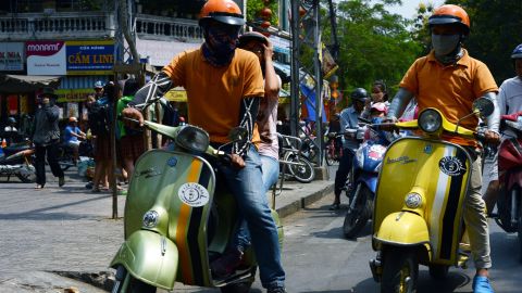 Vietnam vespa scooter 1