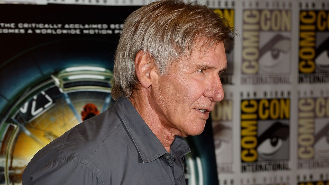 Ford attends the annual Comic-Con event in San Diego in 2013.