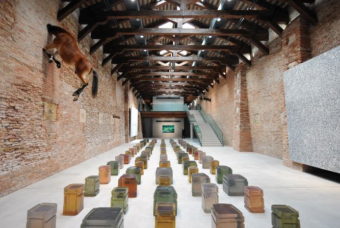 Cattelan has established a reputation as an enfant terrible in the art world.