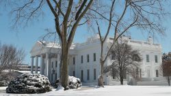 white house snowy march 6 2015