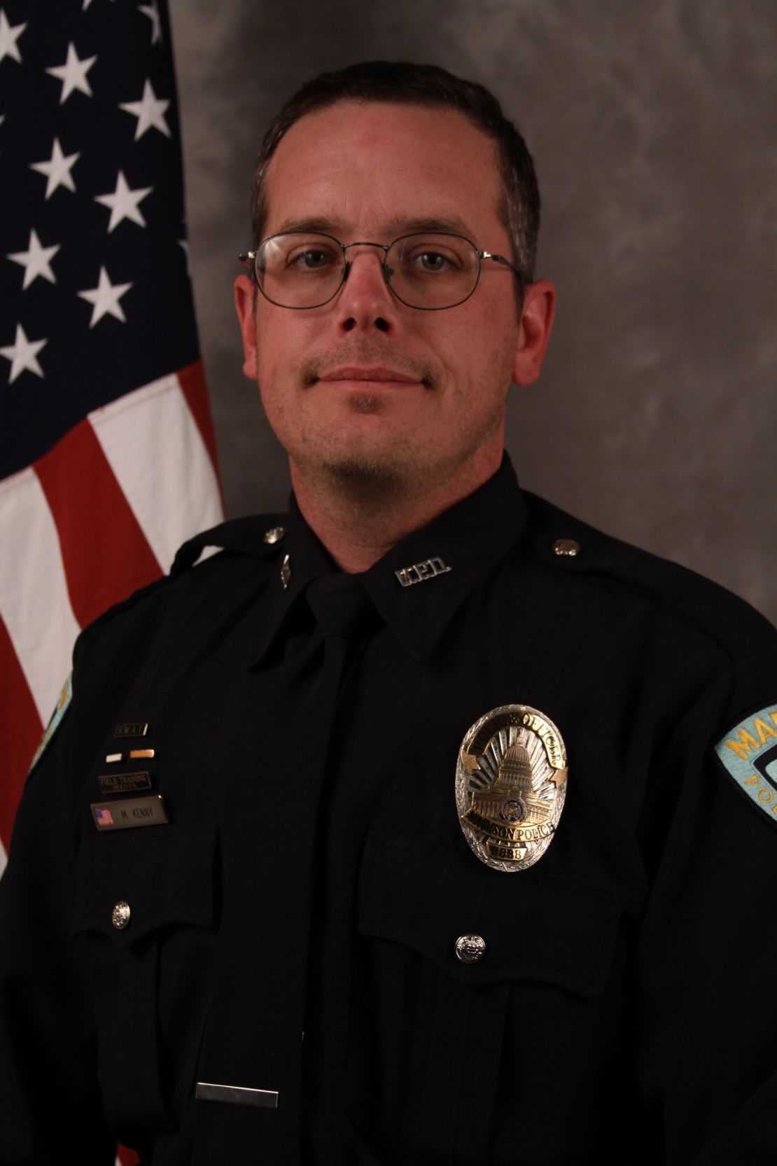 Matt Kenny of the Madison, Wisconsin, Police Department.