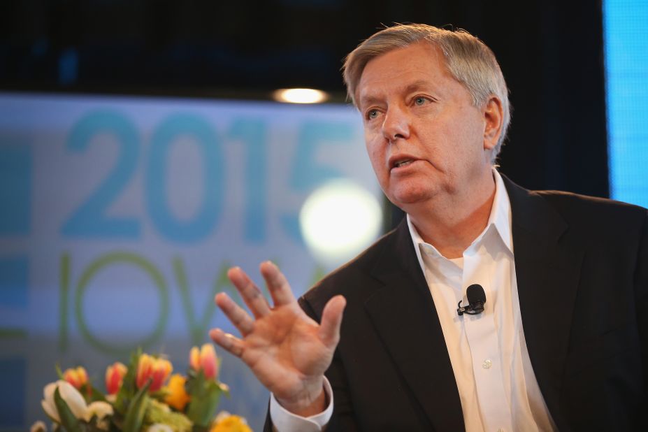 South Carolina Sen. Lindsey Graham has said he'll make a decision about a presidential run sometime soon. A potential bid could focus on Graham's foreign policy stance.