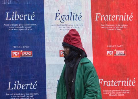 The idea of liberté, égalité, fraternité in France was tested after 17 people were killed in three days of violence in January that began when two Islamist gunmen burst into Charlie Hebdo's Paris offices.
