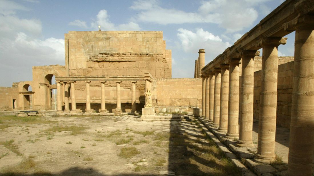 This file photo from 2003 shows the ancient ruins of Hatra in Iraq. It is another one of the cultural sites that have reportedly been damaged by ISIS.