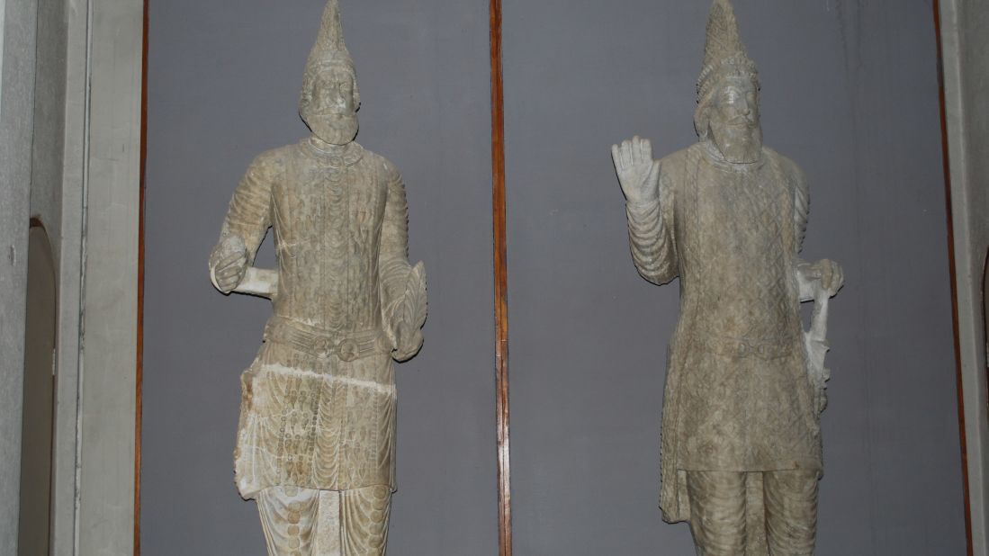 Two Parthian Kings of Hatra, seen in the Mosul museum in 2008