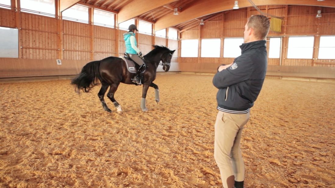 Lisa has years of training with Birkhofs Dave under her belt but in the world of dressage, the schooling never stops: "You have to do eight years to learn everything but you always keep learning," she told CNN. "It's not like other sports, you always train yourself, you have to get a harmony between the horse and yourself."<br />