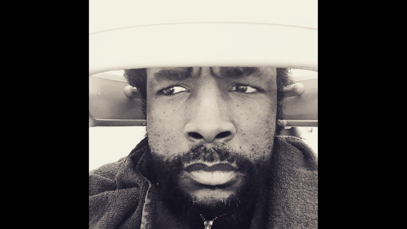 Questlove, the drummer for The Roots, <a href="https://instagram.com/p/0BN6OFwa43/?modal=true" target="_blank" target="_blank">takes a selfie</a> while in a hair dryer on Monday, March 9. The caption: "... when ConEd tells your hair jawn they about to cut to whole block's electric supply off in 10 or 15...."