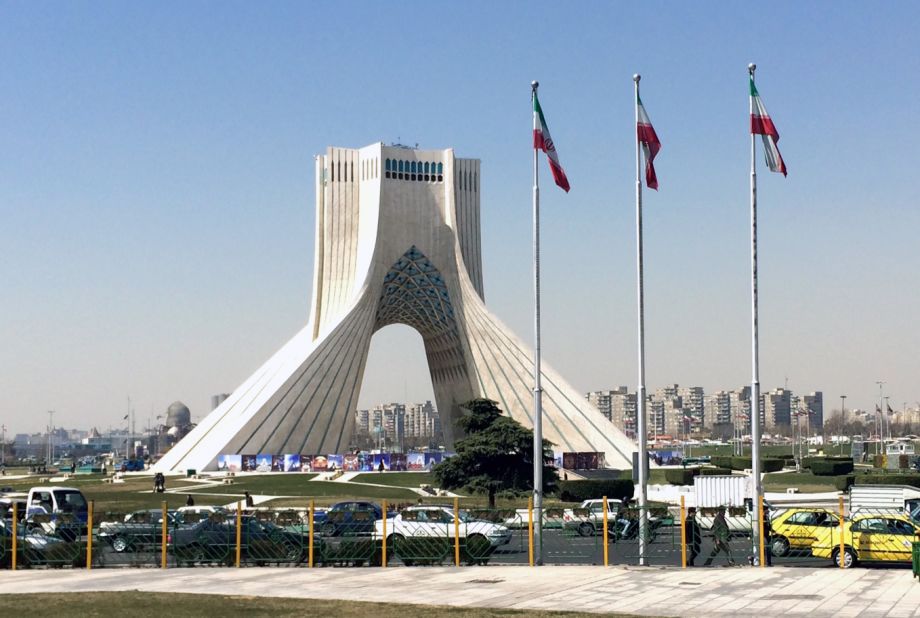 The trip began in the Iranian capital, a sprawling metropolis with around 12 million inhabitants. 