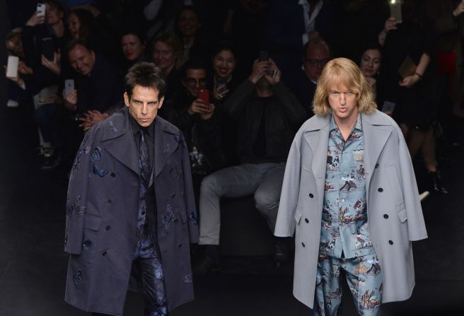 They're back! Actors Ben Stiller and Owen Wilson hit the Paris Fashion Week runway as model alter-egos Derek Zoolander and Hansel to announce a <a href="http://edition.cnn.com/2015/03/10/living/feat-zoolander-hansel-valentino/">sequel to their beloved 2001 comedy, "Zoolander."</a> But just as "there's more to life than being really, really, ridiculously good-looking," there's more to male modeling than Zoolander and Hansel. Who are the real male models, and just how gorgeous are they? Click to find out. 