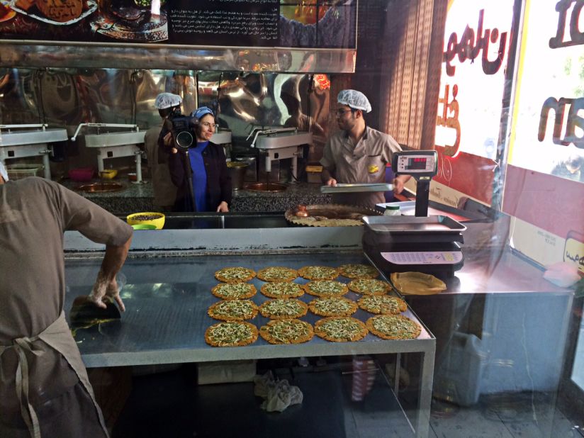 South of the capital lies Mahtab, where sohan -- a brittle toffee topped with pistachios and almonds -- is a big hit.