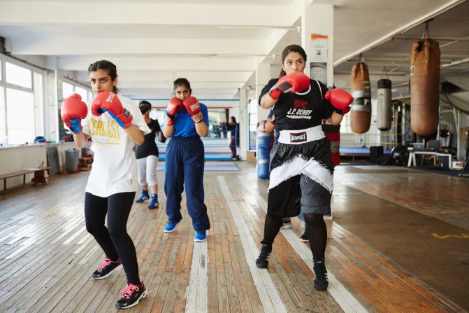 Written by Aisha Zia, the show is partly inspired by former UK national champion Ambreen Sadiq who experienced bullying and racism on her way to the top. Since she started eight years ago she's seen attitudes change -- people who originally told her she couldn't box have become big fans of the show.