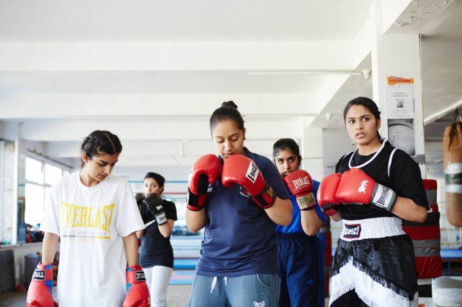 The 20-year-old Sadiq was the first Asian Muslim female to box in the UK, and now also does personal training and coaching for others. After experiencing discrimination she is passionate about equality. "If I see a girl training or a boy training or a little kid training I look at each one of them equally, I look at them all as boxers and I wouldn't treat them differently to anyone else."