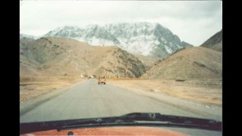 The Tora Bora settlement and cave complex was above the snow line in winter.