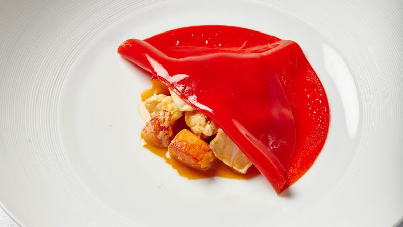 He was recently named by Le Chef Magazine as the world's best chef, so Pierre Gagnaire's art menu should be a masterpiece.<br />Mirroring the redness of "Make Up 001" by Chinese art creation outfit Madeln Company, Pierre will serve carabineros and dominos of red mullet with spices half covered in a red pepper veil.<br />The menu as a collaboration with the UBS Art Collection of Art Basel will be available till March 21. Gagnaire will be in residence till March 17.<br /><a href="index.php?page=&url=http%3A%2F%2Fwww.mandarinoriental.com%2Fhongkong%2Ffine-dining%2Fpierre%2F" target="_blank" target="_blank"><em>Pierre</em></a><em>, Mandarin Oriental Hong Kong, 5 Connaught Road, Central, Hong Kong</em>