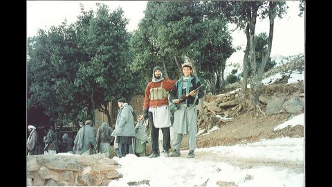 In addition to bin Laden's wives and children, dozens of al Qaeda fighters also spent time with bin Laden in the mountainous retreat.