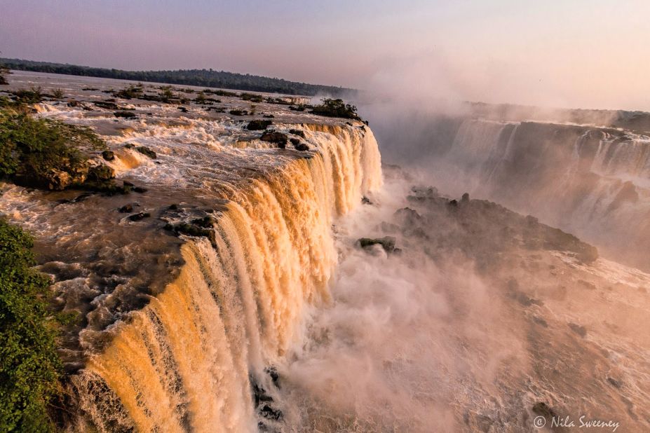 Iguazu Falls lie within Argentine territory, but views from the Brazilian side can be superior. When on the Brazilian side, take the lift at the bottom of Salto Floriano falls to get a spectacular outlook of the waterfalls. Helicopter rides are also available from just $115. 