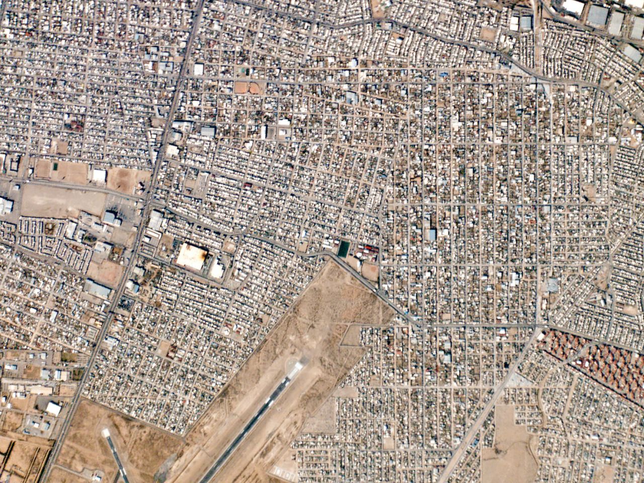 A view of Ciudad Juarez, Mexico.