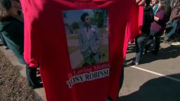 Tony Robinson tshirt protest Lead segment 03 11