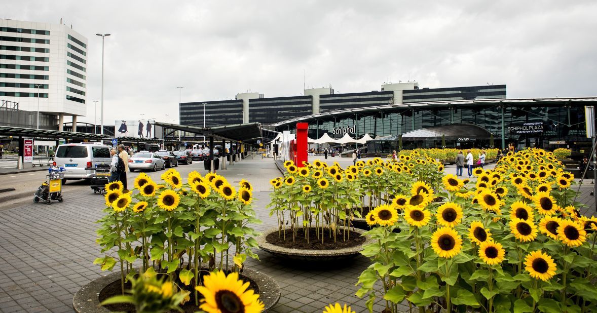 Schiphol Airport, near Amsterdam, dropped four spots to ninth place, despite 55 million passengers traveling through the airport last year. 
