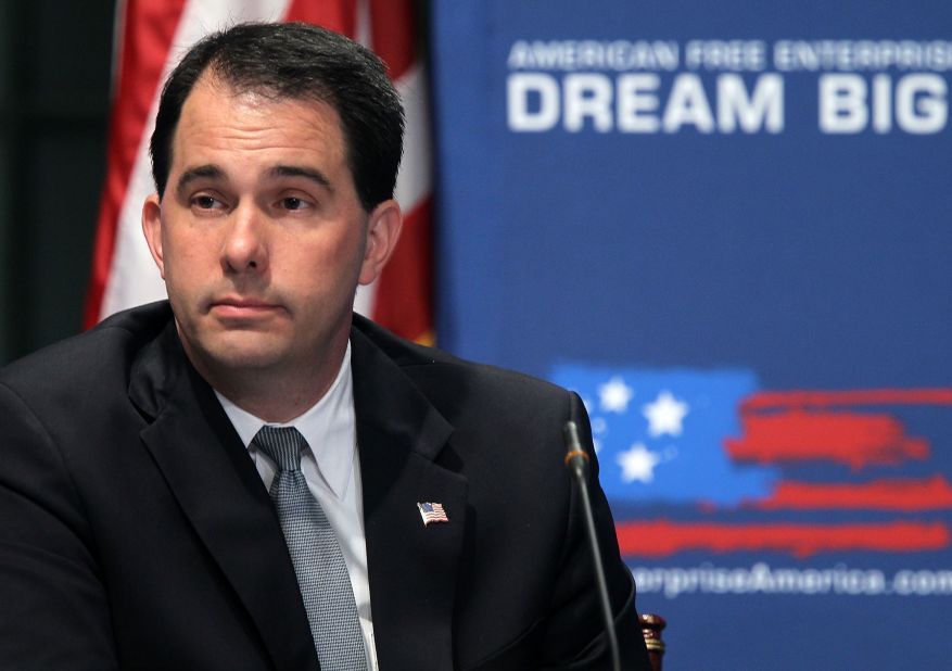 Walker listens during the 2011 Governors Summit of U.S. Chamber of Commerce June 20, 2011, in Washington, D.C.