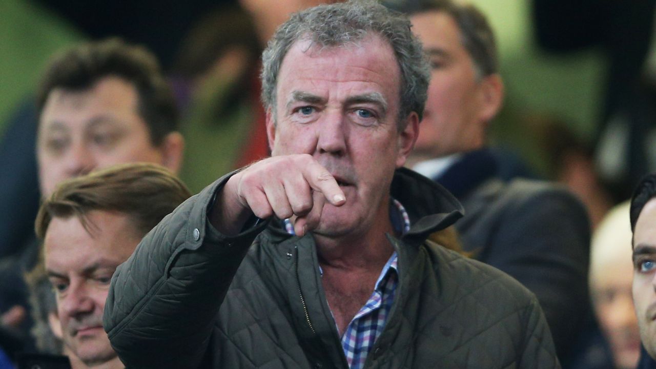 TV presenter Jeremy Clarkson attends the UEFA Champions League Round of 16, second leg match between Chelsea and Paris Saint-Germain at Stamford Bridge on March 11, 2015 in London, England.
