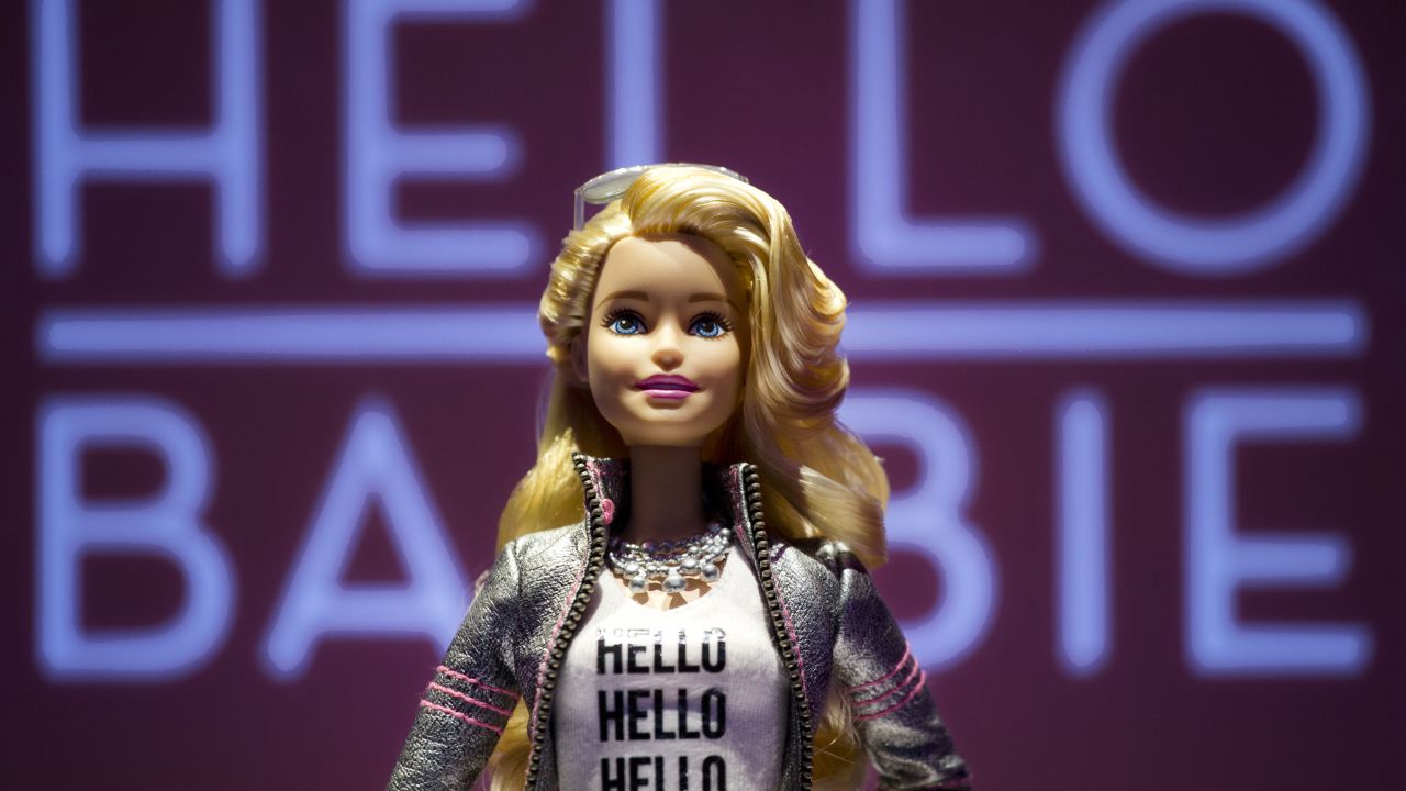 Creepy talking Barbie