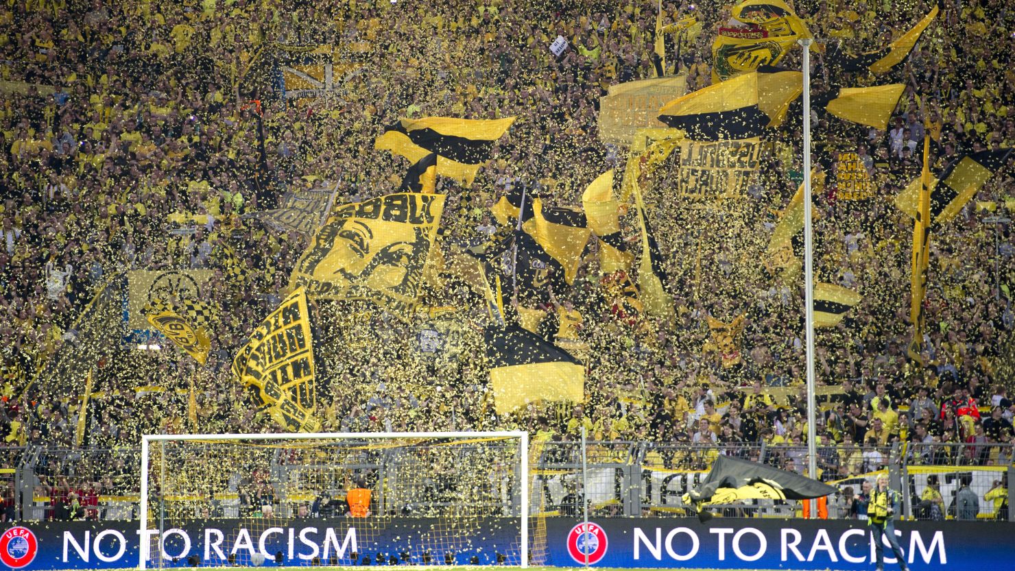 Borussia Dortmund's "yellow wall" makes them the best fans Jacobson's ever seen -- bar Watford.