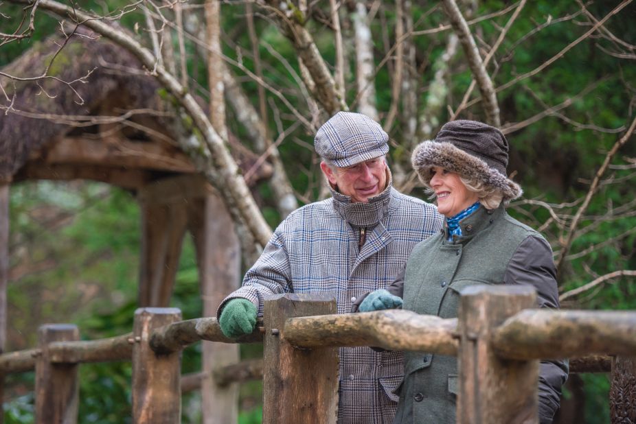 Britain's Prince Charles and Camilla, Duchess of Cornwall, are coming up on their 10th wedding anniversary. The two were married on April 9, 2005.