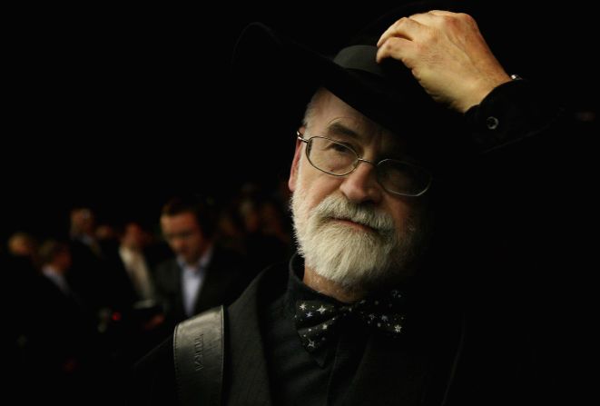 Best-selling British fantasy author <a href="index.php?page=&url=http%3A%2F%2Fwww.cnn.com%2F2015%2F03%2F12%2Fworld%2Fauthor-terry-pratchett-dies%2Findex.html" target="_blank">Terry Pratchett</a> died at the age of 66, his website said March 12. Pratchett wrote more than 70 books, including those in his "Discworld" series. He had been diagnosed with a rare form of Alzheimer's disease in 2007.