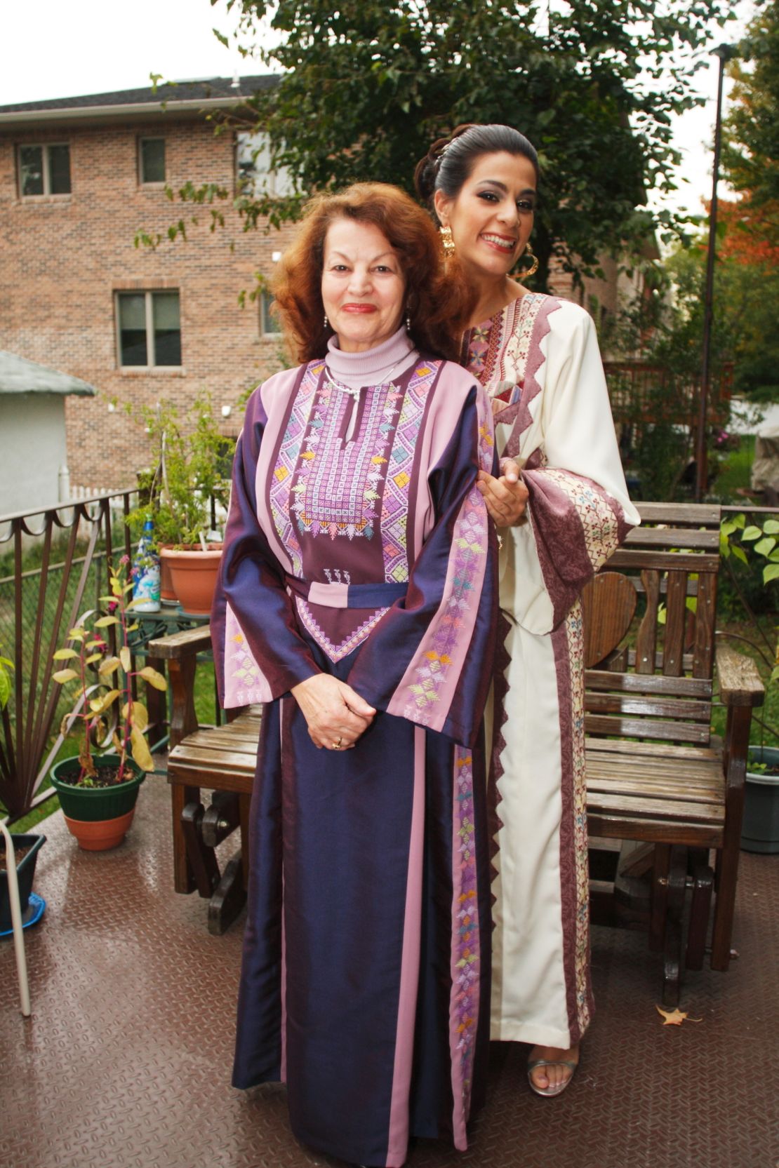 Zayid and her mom.
