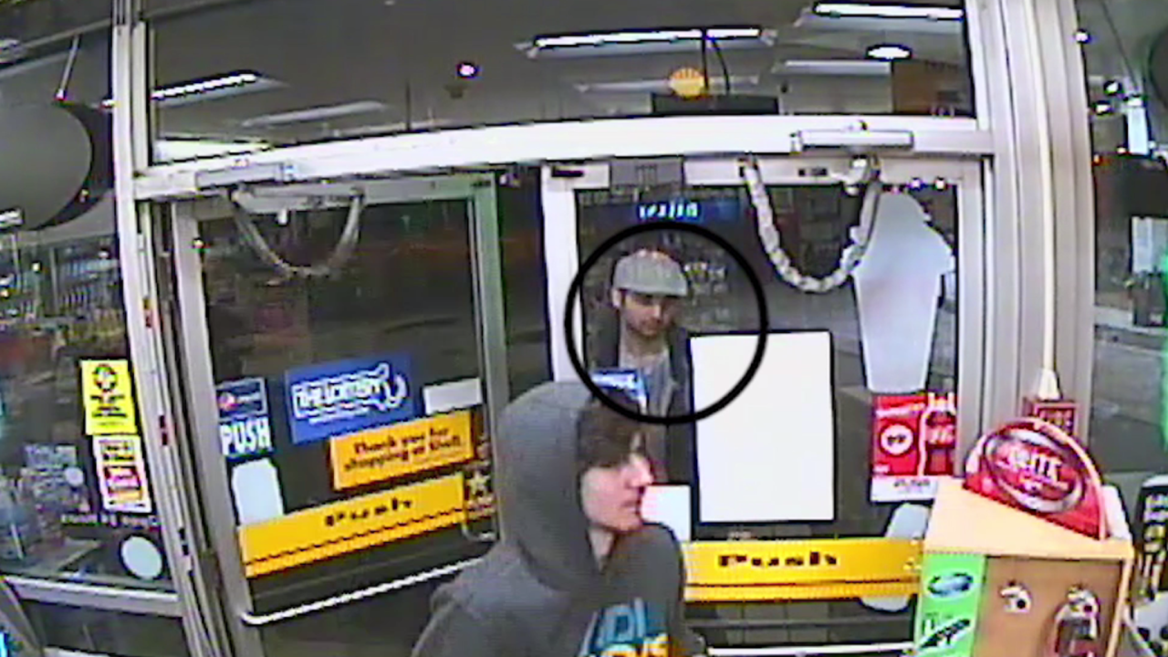 Surveillance footage from after the bombings shows Dzhokhar Tsarnaev at a gas station convenience store with his brother, Tamerlan, looking on.
