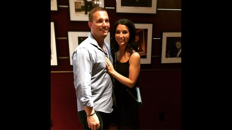Dakota Meyer announced his engagement to Bristol Palin, Palin's oldest daughter, with a <a href="index.php?page=&url=https%3A%2F%2Finstagram.com%2Fp%2F0MumH3HXL_%2F" target="_blank" target="_blank">photograph on Instagram</a>. The couple met when the war hero visited Alaska to film "Amazing America," Sarah Palin's show on Sportsman Channel, Bristol Palin <a href="index.php?page=&url=http%3A%2F%2Fwww.patheos.com%2Fblogs%2Fbristolpalin%2F2015%2F03%2Fengaged%2F%23more-8040" target="_blank" target="_blank">said on her blog</a>. "He's wonderful with Tripp and I'm so proud to be marrying him," she said.
