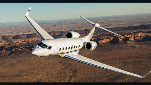 The Gulfstream G650 can fly eight passengers and four crew members, according to gulfstream.com.