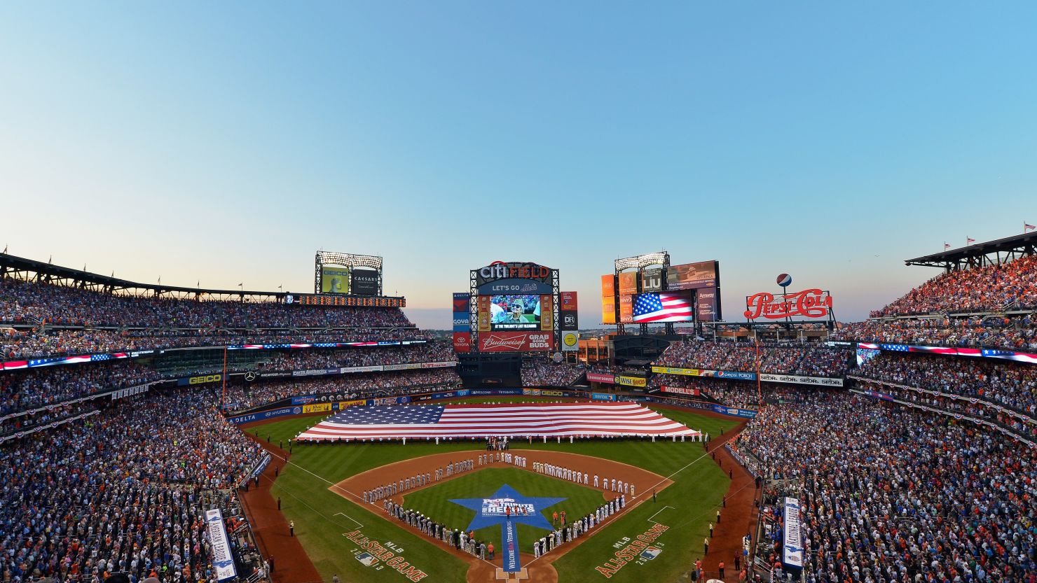 The New York Mets hosted Major League Baseball's All-Star Game at Citi Field in July 2013.