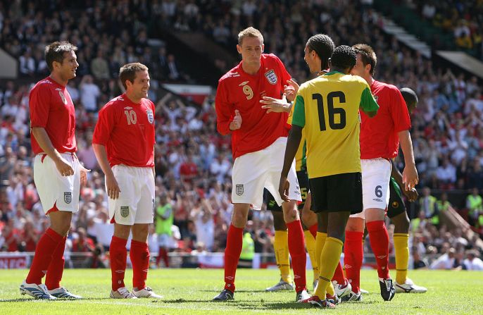 He may be a former Liverpool star as well, but Peter Crouch's robot dance celebration could hardly be further from Mario Balotelli's post goal-scoring exploits.  <br /><br />The giant striker would make fans and teammates laugh by busting his, hardly edgy, moves which were made all the more hilarious by his lanky frame and tongue-in-cheek style.