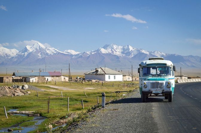 Petit snapped this beautiful shot during a road trip to the "Roof of the World" along the Afghan border on Tajikistan's Pamir Highway on the way to Kyrgyzstan.