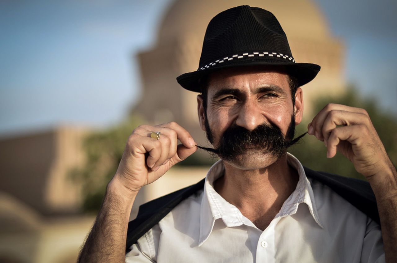 Zanzanaini and Petit had a chance to meet Jeremiah, who they were told is a household name in Yazd, Iran, thanks to his full mustache and proud swagger.