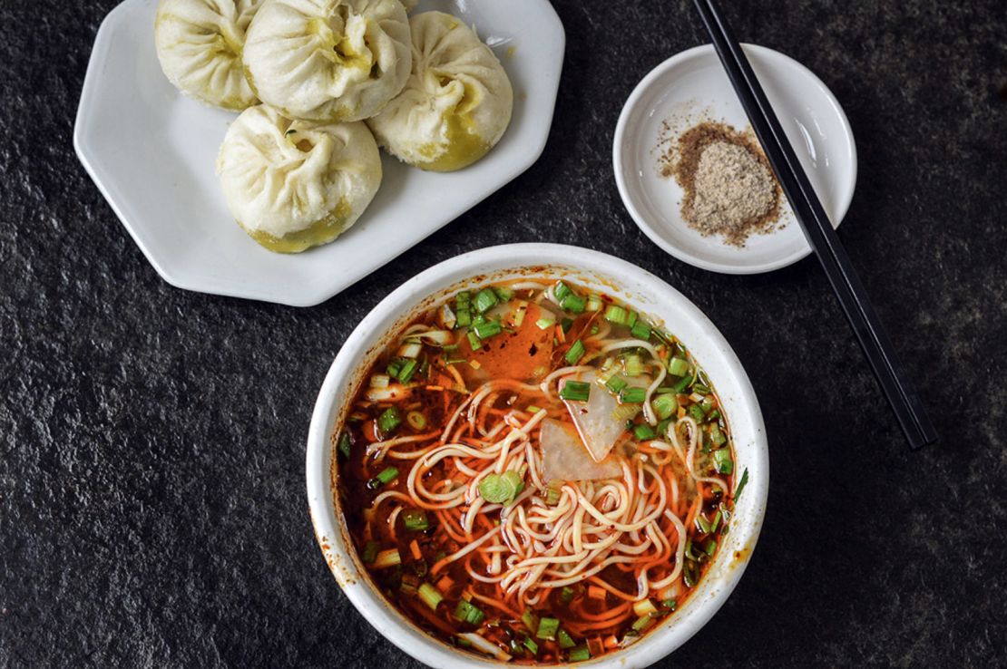"We still dream about the noodles and dumplings of northwest China," says the traveling duo. "Unlike their southern counterparts, these noodles are the closest thing to reinforce the argument that pasta comes from China."