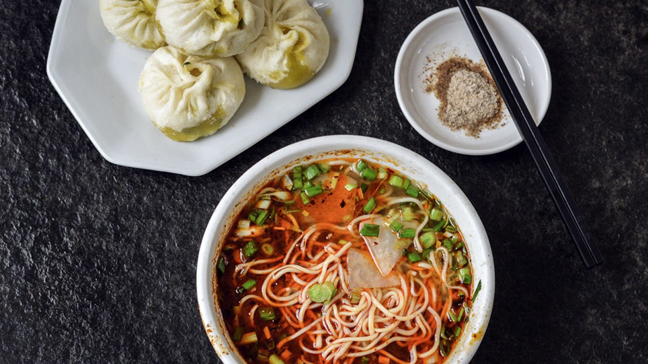 "We still dream about the noodles and dumplings of northwest China," says the traveling duo. "Unlike their southern counterparts, these noodles are the closest thing to reinforce the argument that pasta comes from China."