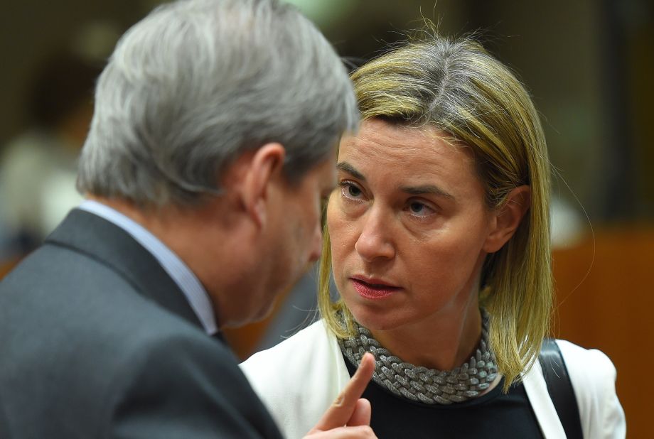 Federica Mogherini, foreign policy chief for the European Union, has been representing the Europeans in nuclear talks with Iran.