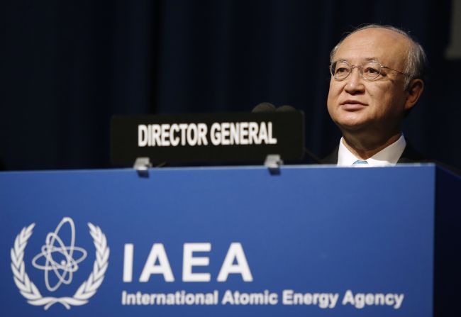 Yukiya Amano is director general of the International Atomic Energy Agency, the U.N.'s nuclear watchdog.