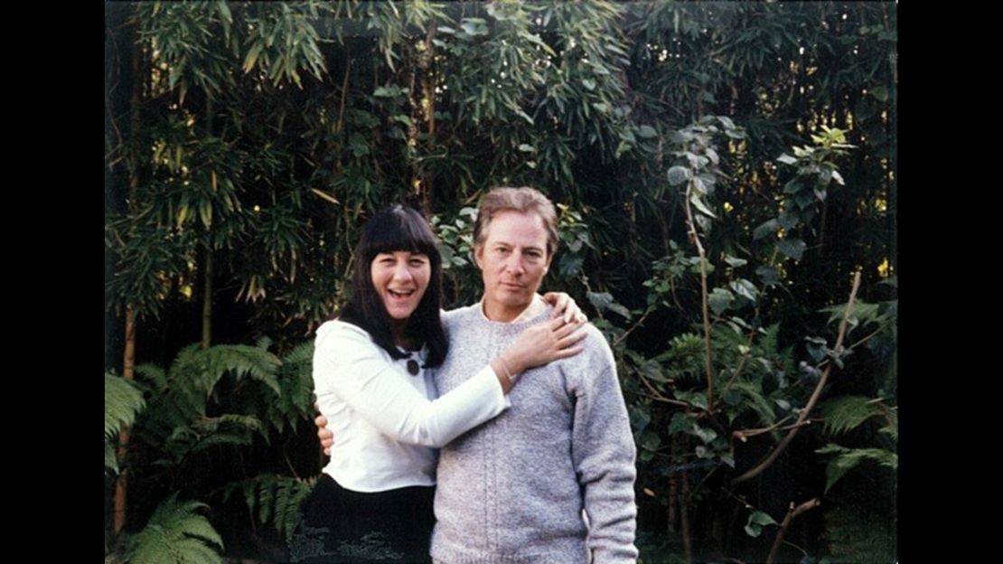 Susan Berman and Robert Durst photographed in the mid-to-late 1990s.