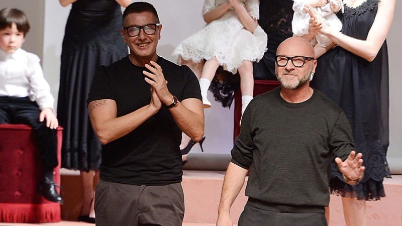 Dolce and hotsell gabbana gay