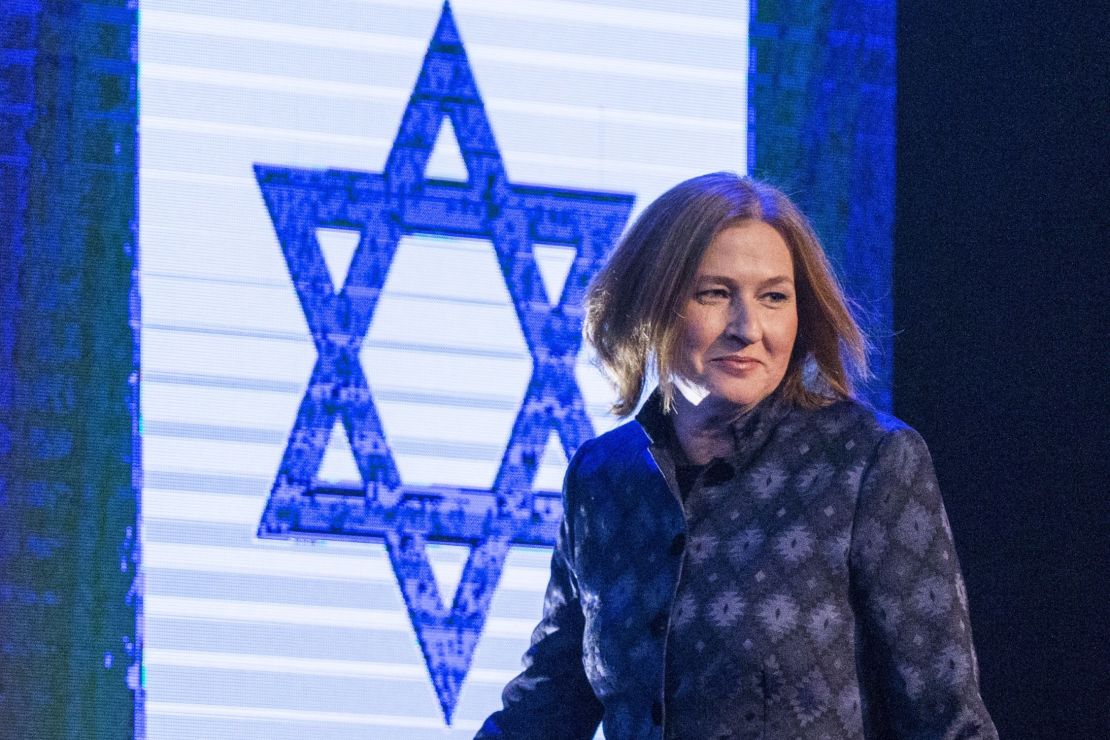 Tzipi Livni, one of Israeli politics' biggest names, was humiliated on live TV. (File photo)
