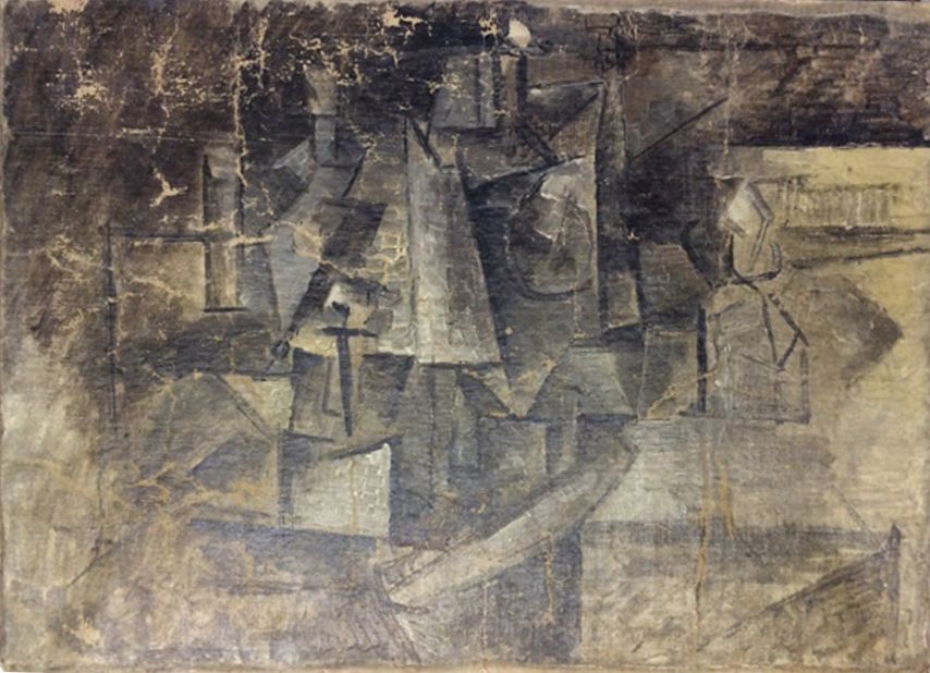 Picasso's "La Coiffeuse" ("The Hairdresser") was discovered missing in 2001 and was recovered when it was shipped from Belgium to the United States in December 2014. The shipper had listed the item as a $37 piece of art being sent to the United States as a Christmas present. 