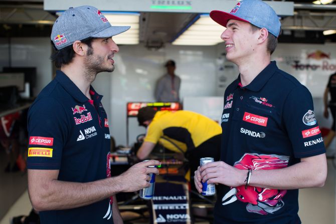 Sainz is part of a youthful Toro Rosso line-up with teenage teammate Max Verstappen.