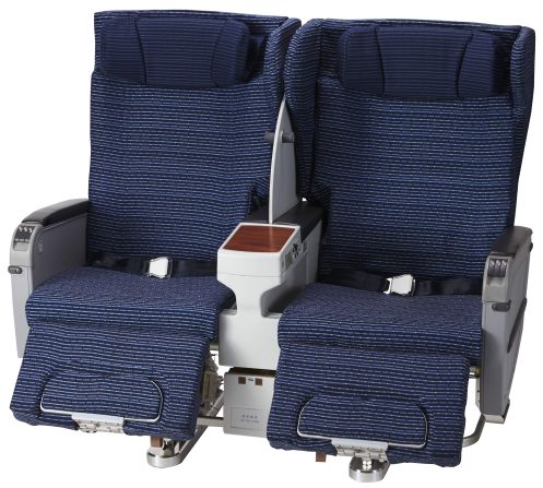 All Nippon Airways has just become a champion to the aviation geek set. Their A-Style online shop sells 747 memorabilia, including business class seats from decommissioned aircraft. The seats are available for retail, but can also be purchased with miles by members of ANA's Mileage Club (one mile for every yen). 