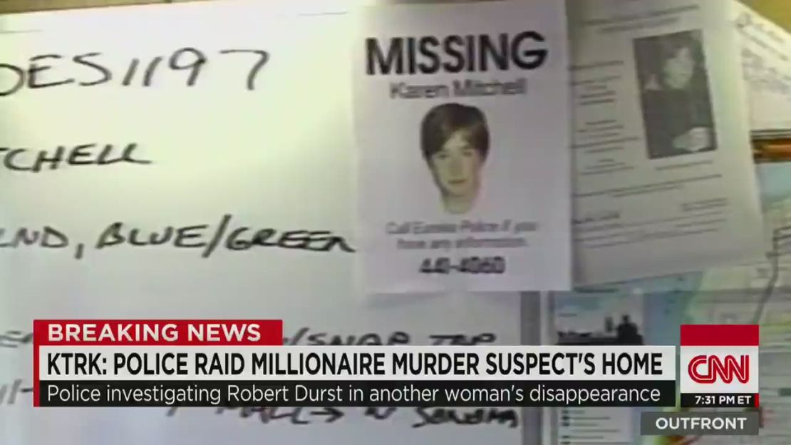 Karen Mitchell went missing in Eureka, California, in 1997, when she was 16 years old.